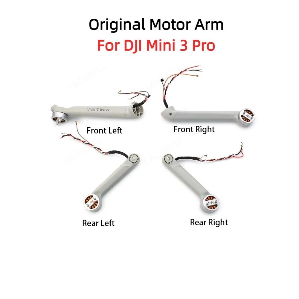 Arm With Motor For DJI Mini 3 Pro Front Left/Front Right/Back Left/Back Right