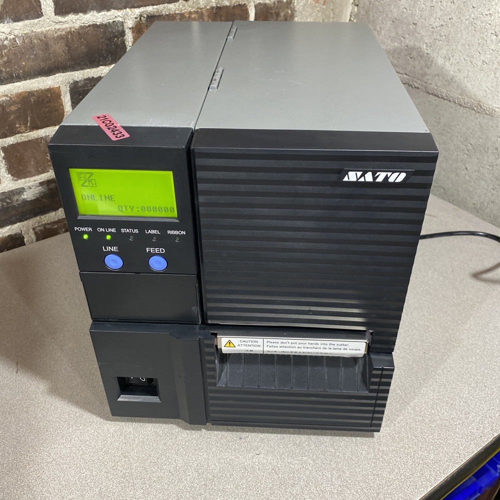 EXTRA NICE - SATO GT408e THERMAL BARCODE PRINTER WGT408000