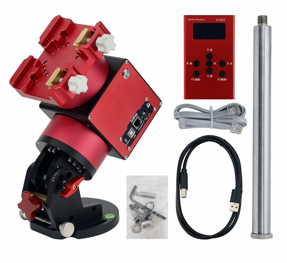 JUWEI-17 Harmonic Equatorial Mount with Wide Dovetail Groove+Wired Controller