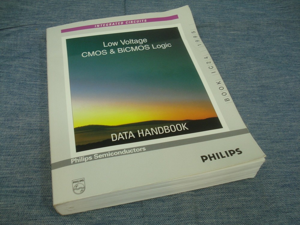 Philips  Low voltage CMOS & BiCMOS logic  Data Handbook 1995 LQQK!!