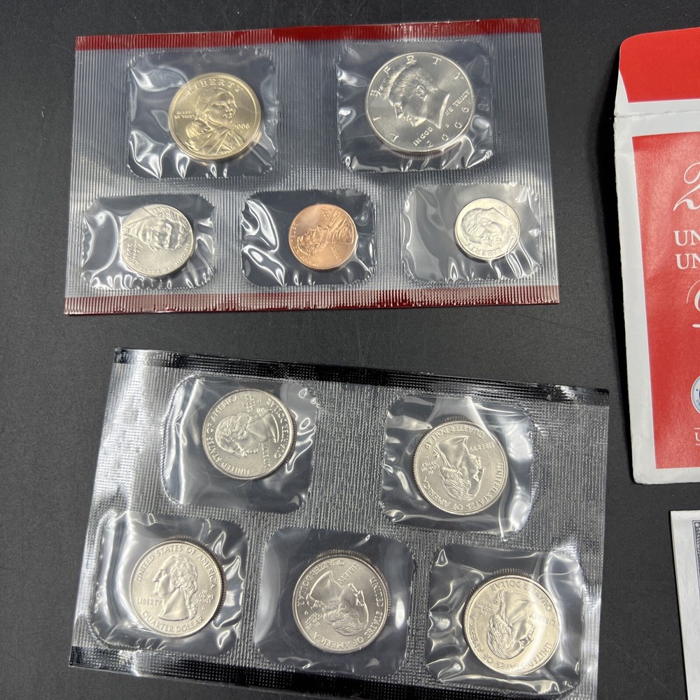2006 US Mint 20 Coin Complete P & D Mint Set OGP w/ COA