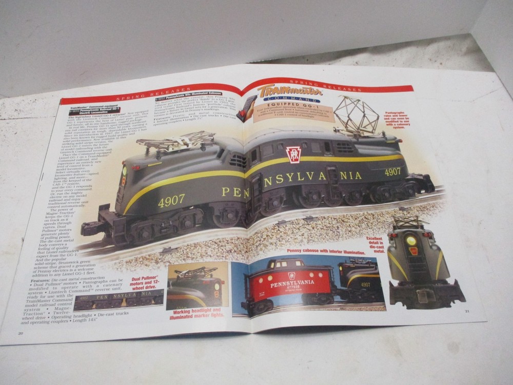 Lionel Catalog 1995 Stocking Stuffer 1996 Spring Release