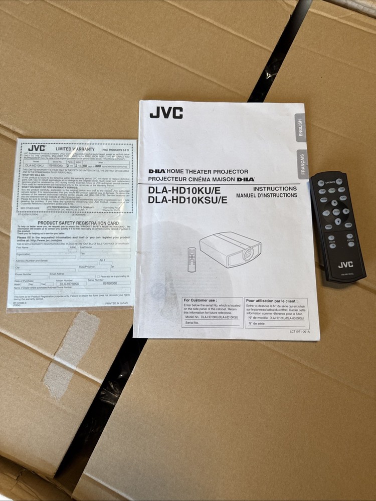 JVC DLA-HD10K D-ILA Projector