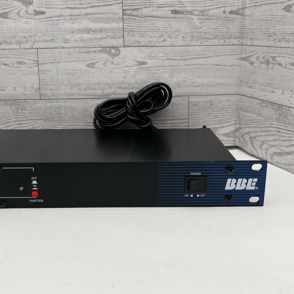 BBE 362 Sonic Maximizer Audio Signal Processor Stereo Rack Unit - Tested Works
