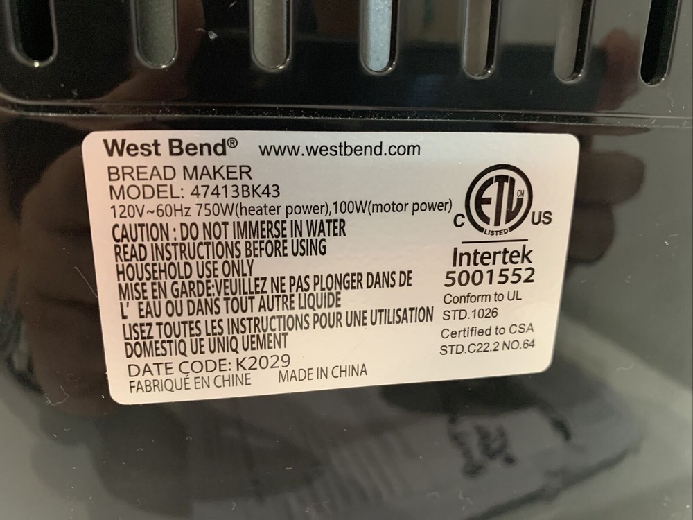 Belts for West Bend Bread Maker Model 47413BK43 (Choose Length or Set)