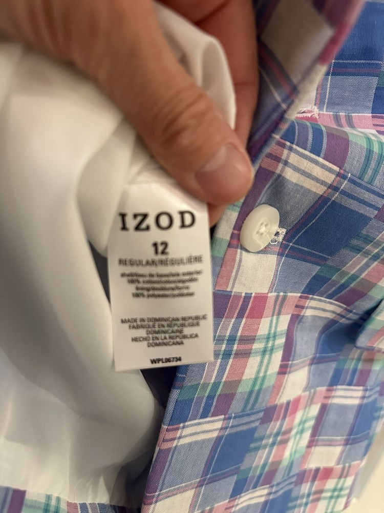 NWT! Boys Size 12 Izod Spring Easter Jacket Retail $90