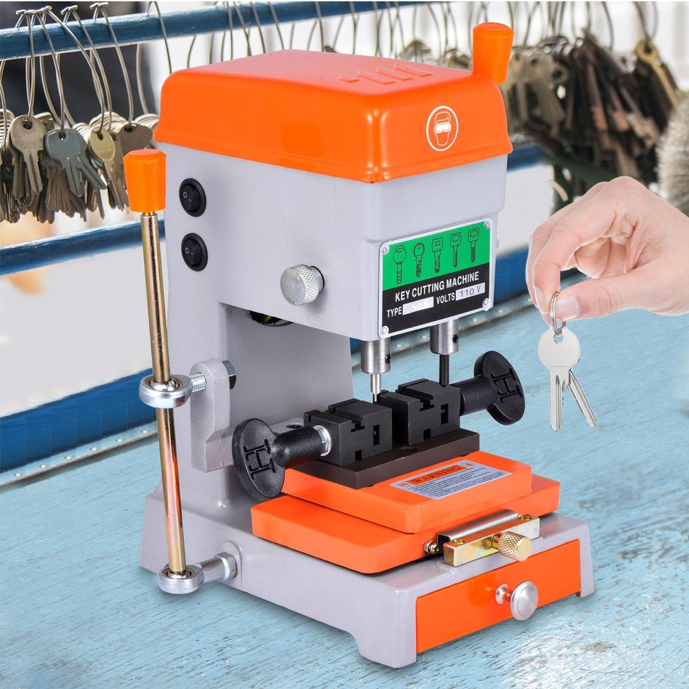 Vertical Key Cutting duplicating Machine Cutter Key Copier Locksmith Tools