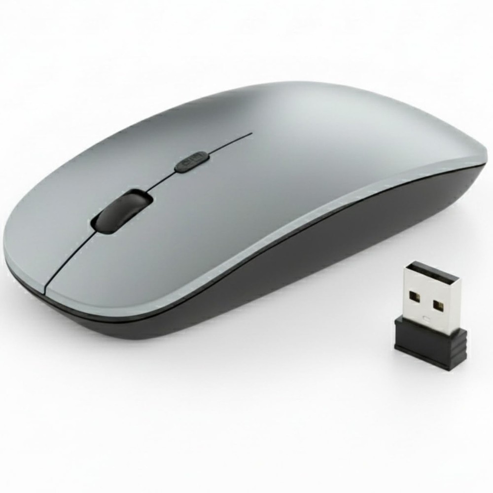 Wireless Mouse, Ergonomic 2.4G Optical Wireless Mouse with 4 Buttons, 800/120...