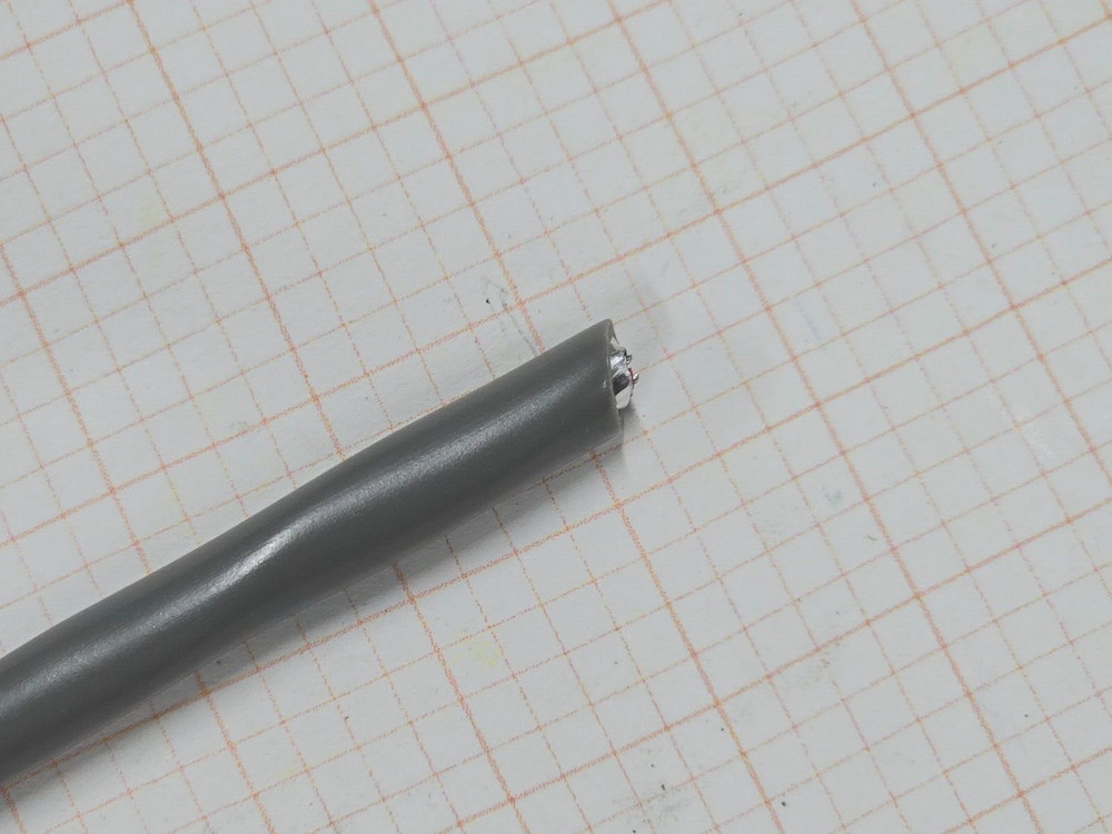 Carol C0755A 24/9C Shielded Tinned Communication/Computer Cable Riser Gray /50ft