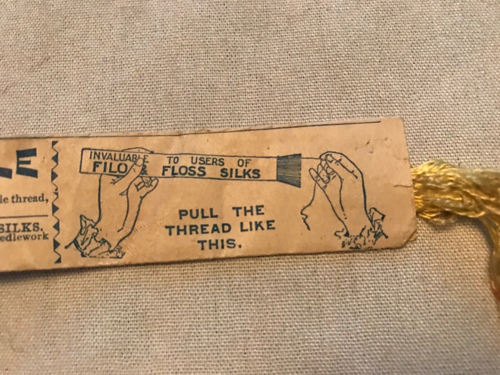 1895 Filo Floss Silks Original Package, Brainerd & Armstrong Co.