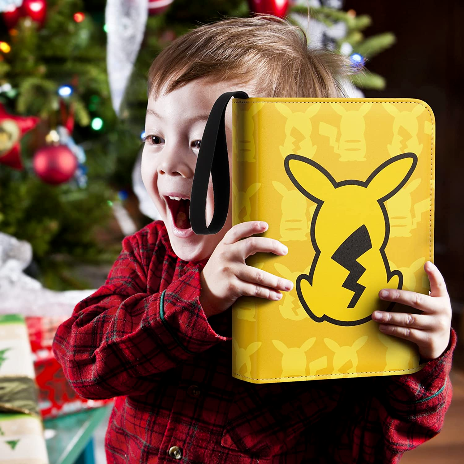 Water Proof Pikachu Pokemon Card Binder 400 Cards w/ 1 Gift Promo Card