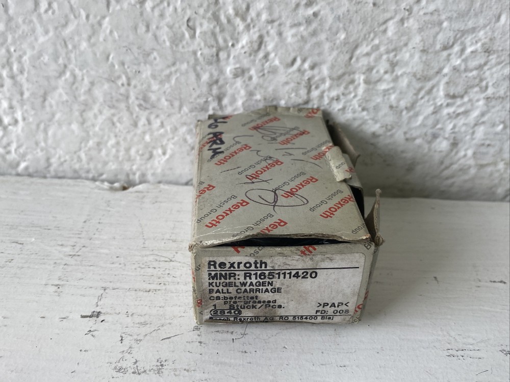 Rexroth Linear Guide Slider R165111420