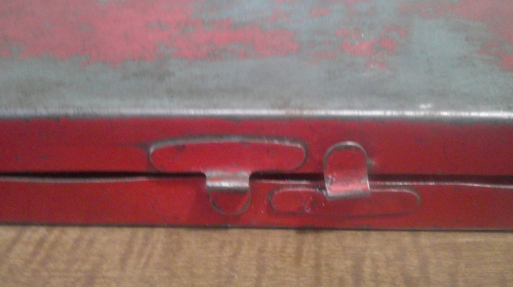 Snap On Tools USA KRA-???- Red Metal Tool Case Box