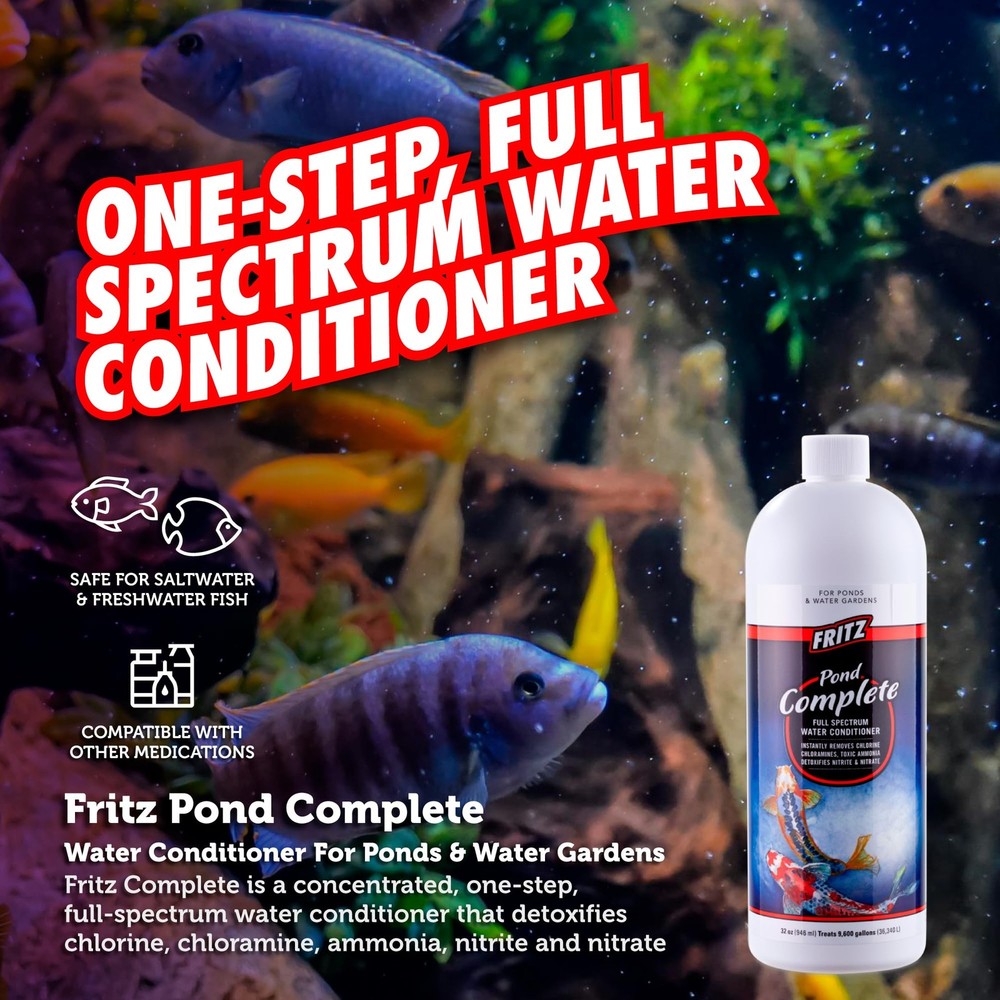 Fritz Pond Complete Water Conditioner 32oz (23032)