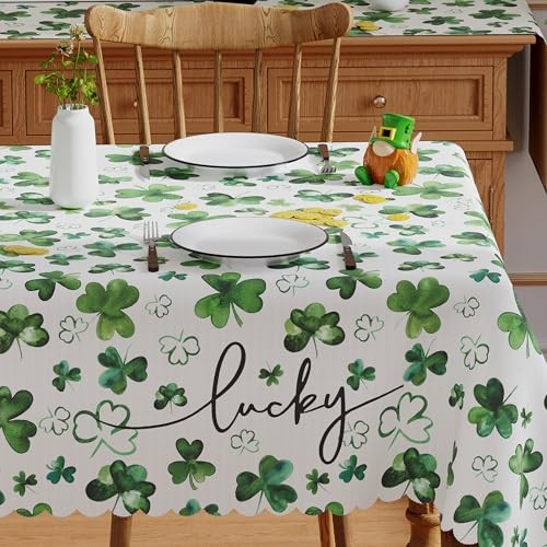 St Patricks Day Tablecloth Rectangle 52x70 Inch, 70" x 52" (Rectangular)
