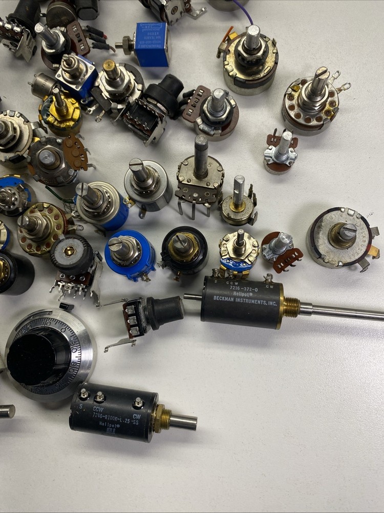 Potentiometers+ Assorted Controls (52PC)..B41-7