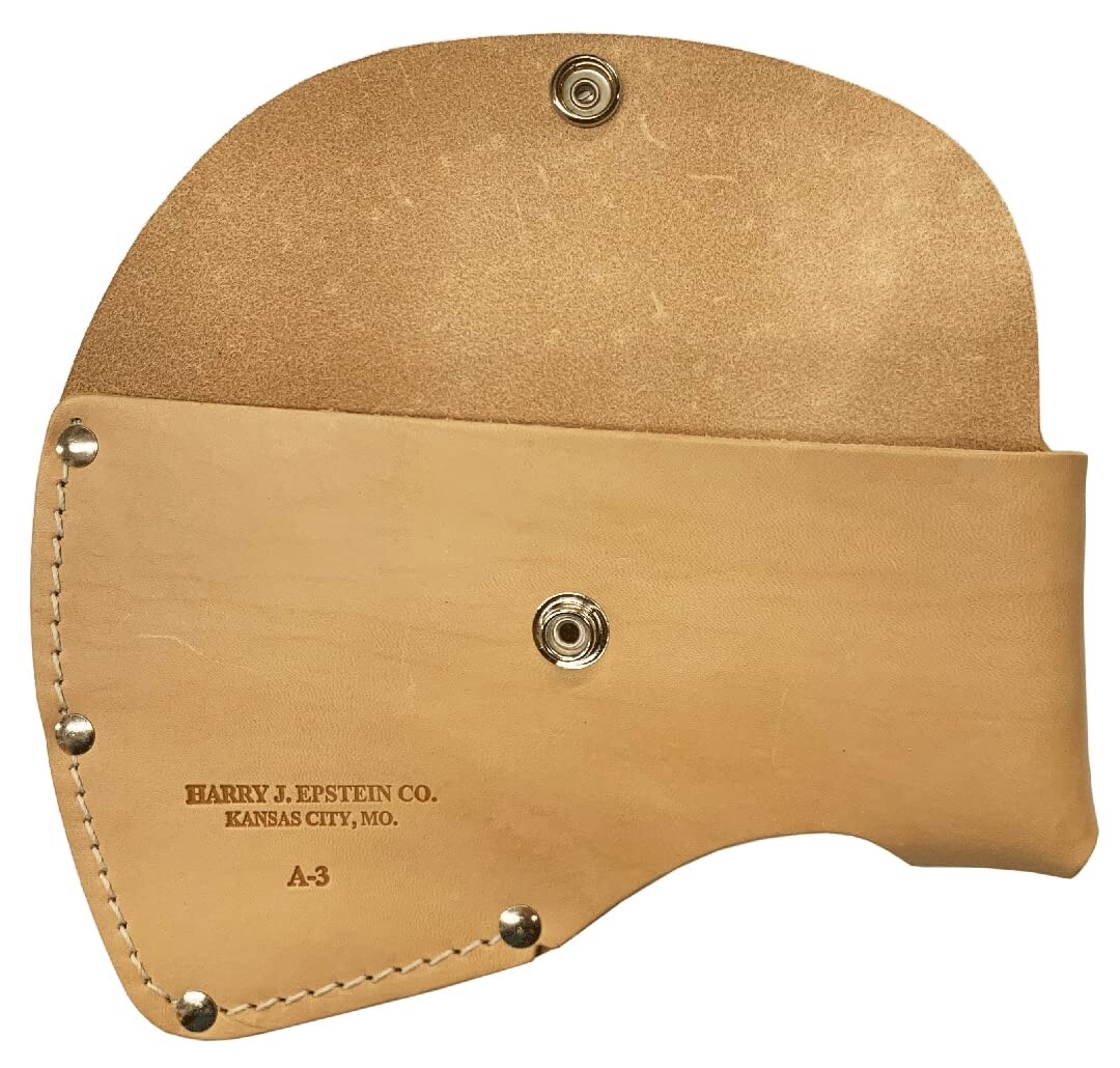US Made Leather Axe Sheath for 2 1/4 lb Axe (A3)