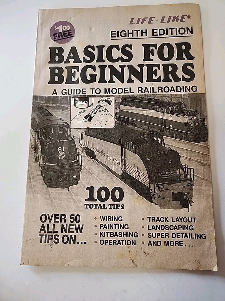 2 Life-Like 5th & 8th Edition Basics For Beginners/Model Railroading