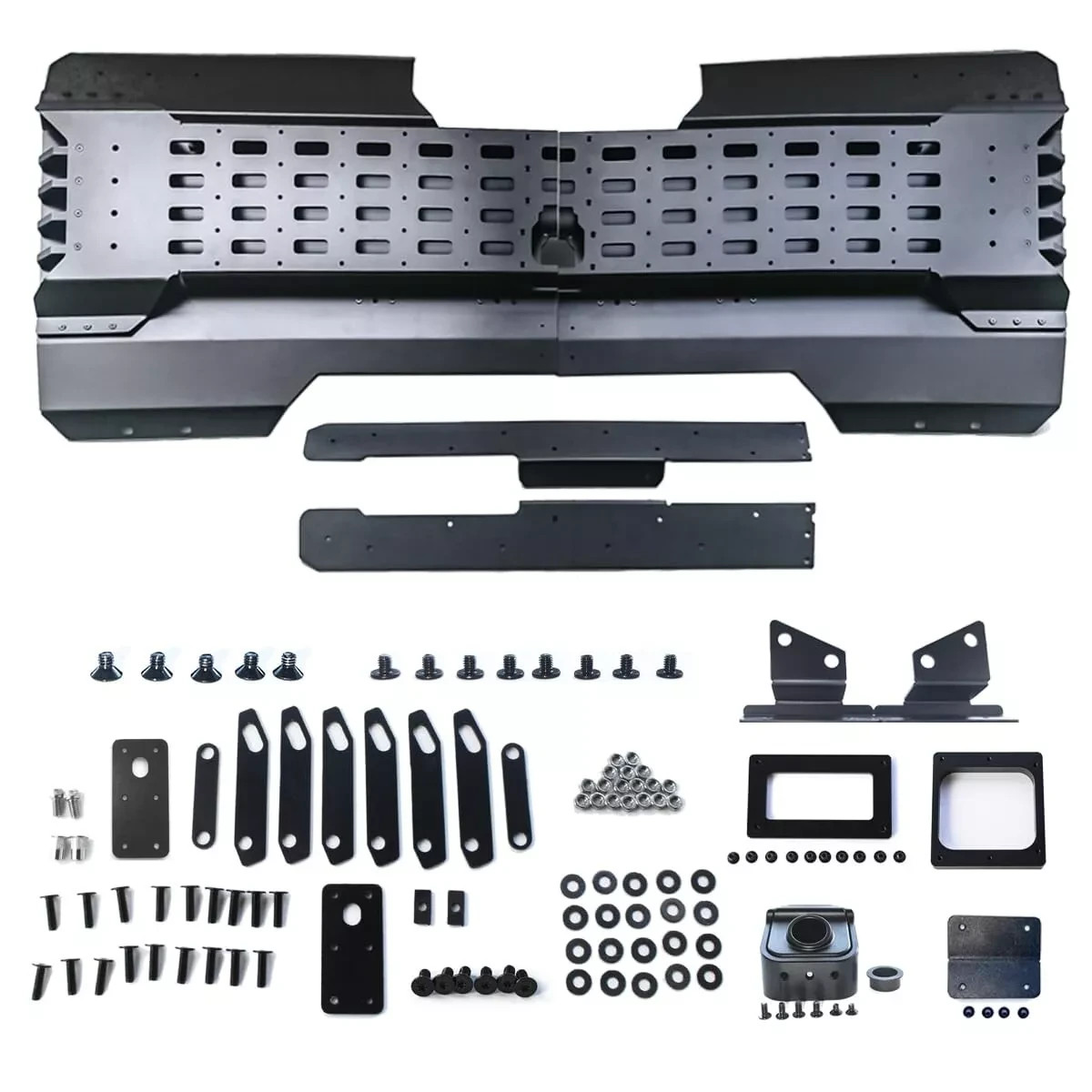 Aluminum Multifunctional Tailgate Expansion Panel Compatible with Gladiator JT