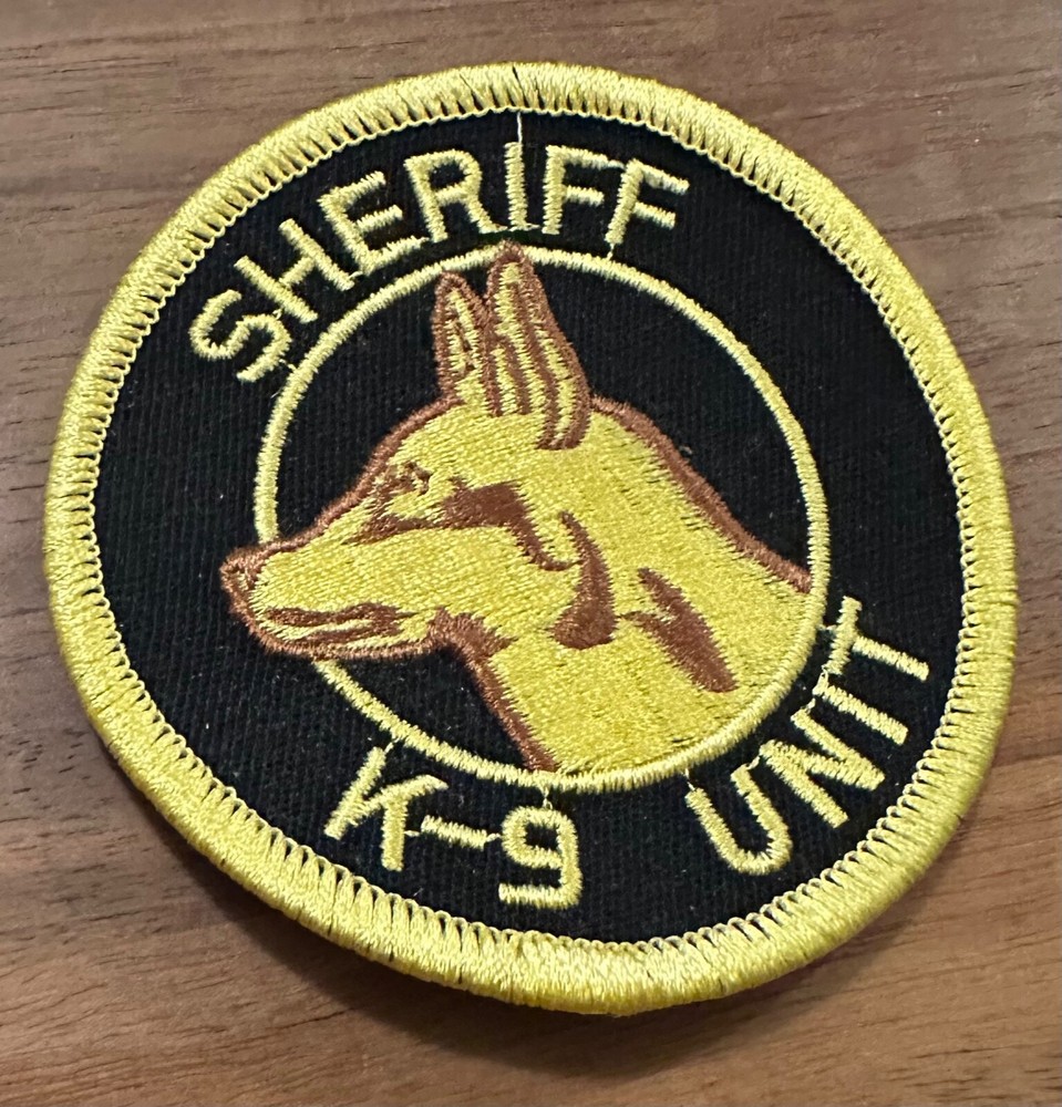 Sheriff K-9 Unit Patch