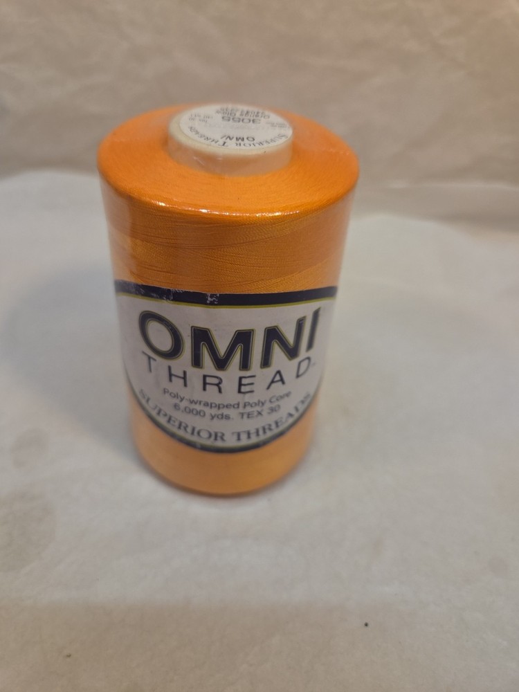Omni-3055-Orange Glow-Polyester Thread 40wt 6000yd