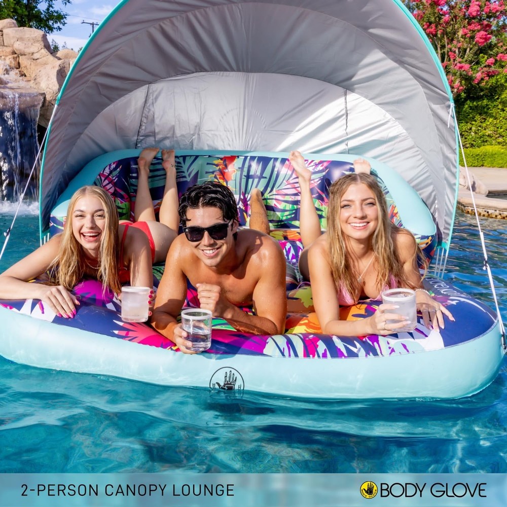Body Glove 2-Person Pool Canopy Lounge