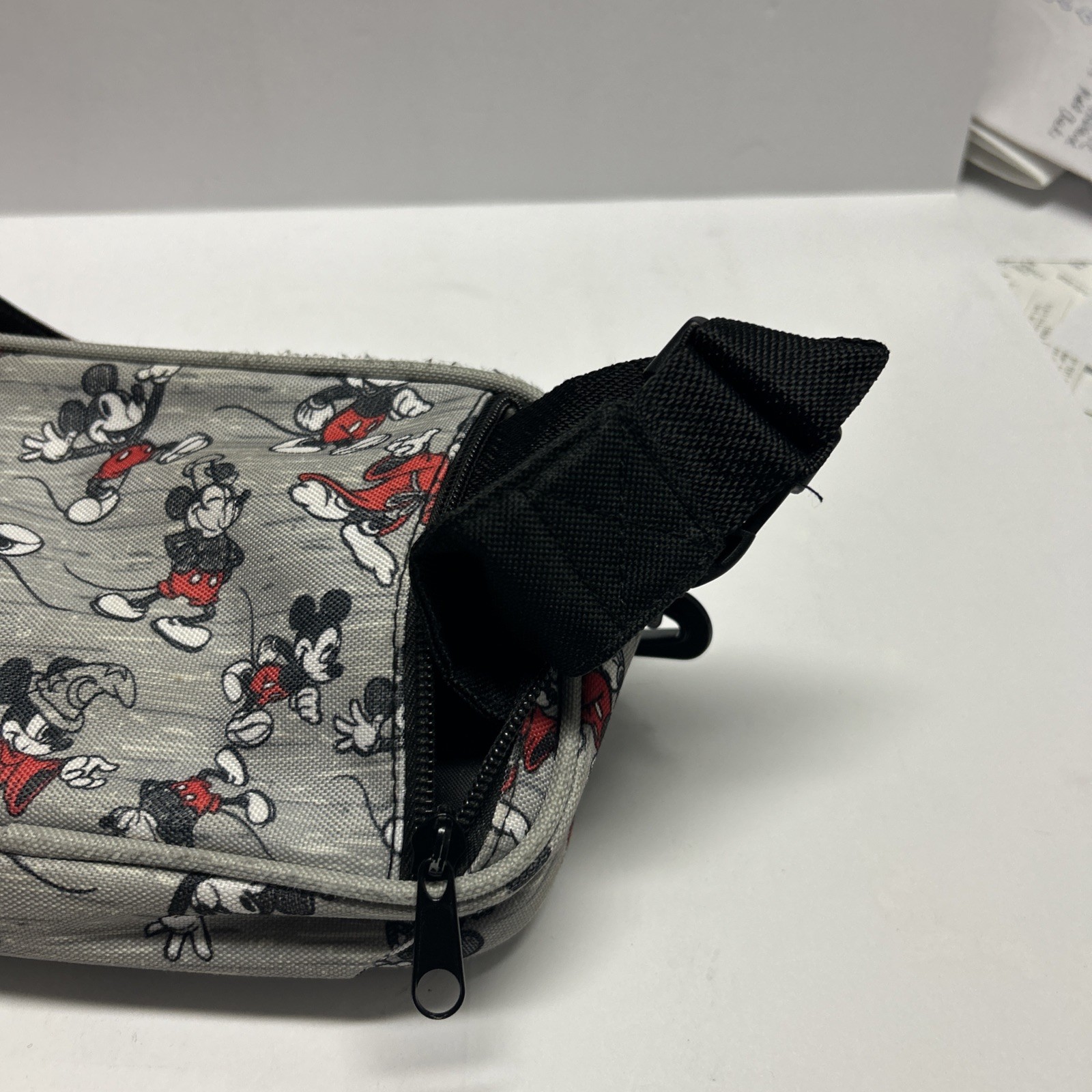 Disney World Mickey Mouse All Over Sketch Fanny Pack Shoulder Bag Disney Parks