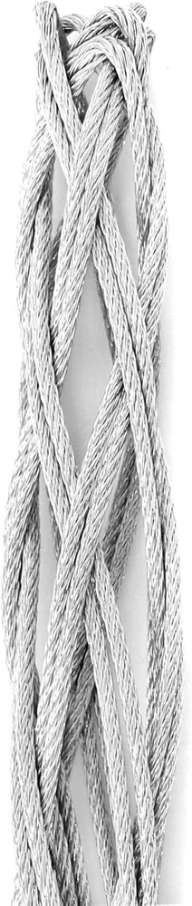 QWORK Cable Pulling Socks Grip, 1102 Lbs Breaking Strength, 3.3 Ft Cable Puller