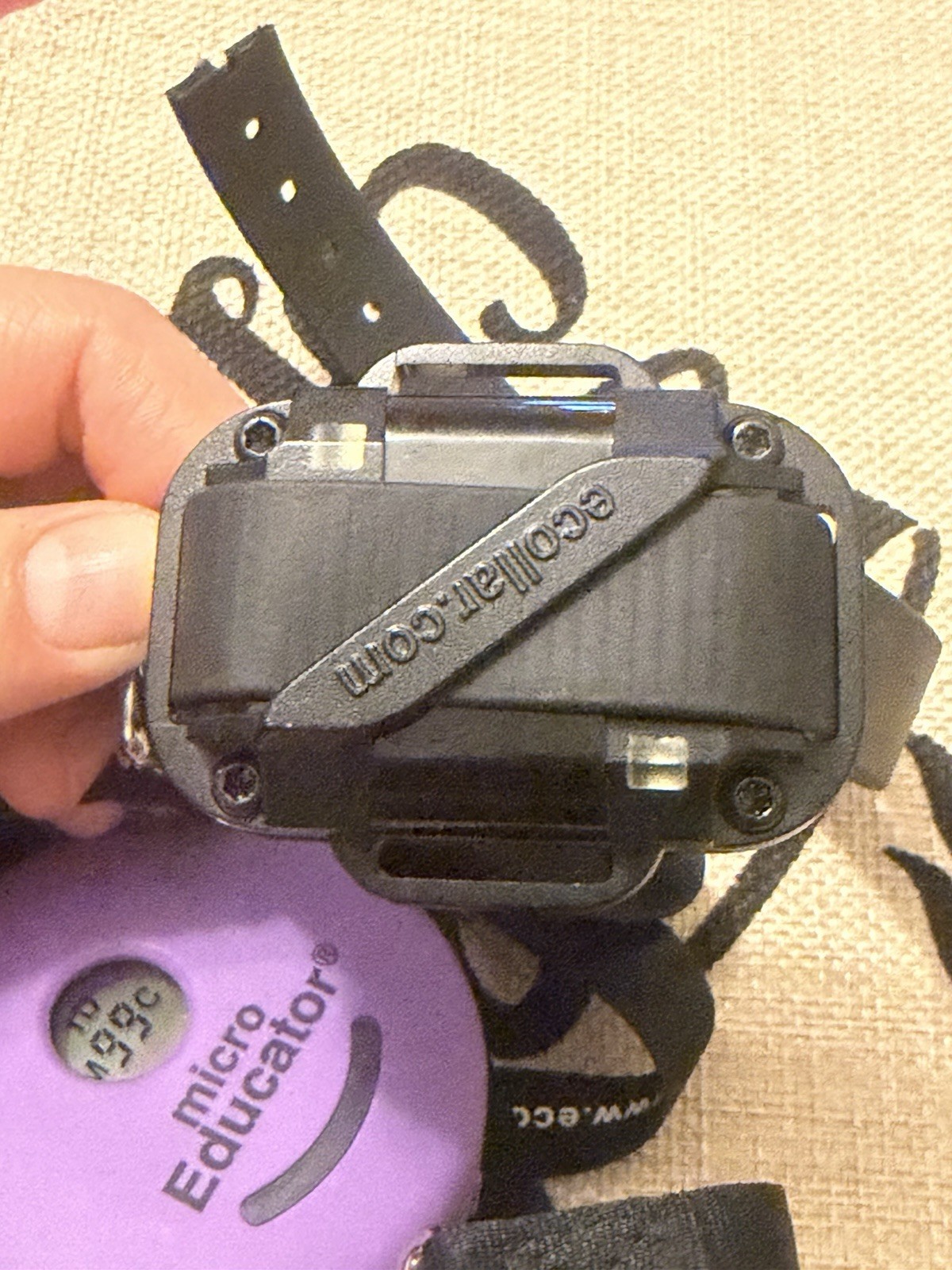 Brand New! MICRO EDUCATOR (ME-300) E-COLLAR Humane DOG COLLAR w/Remote PURPLE