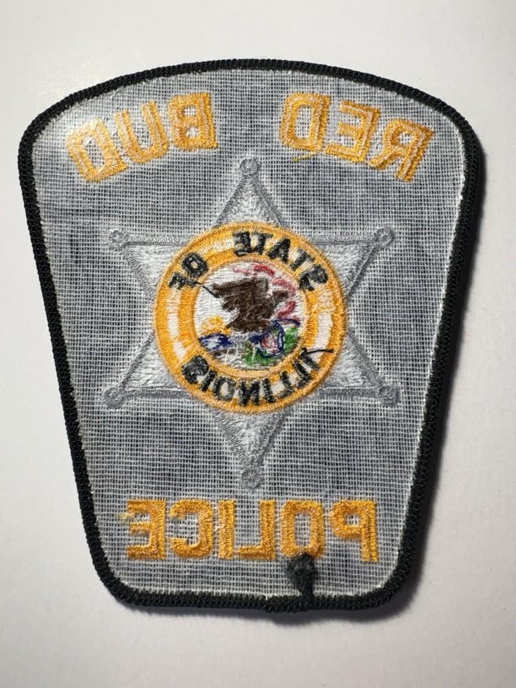 Red Bud Illinois Police Patch