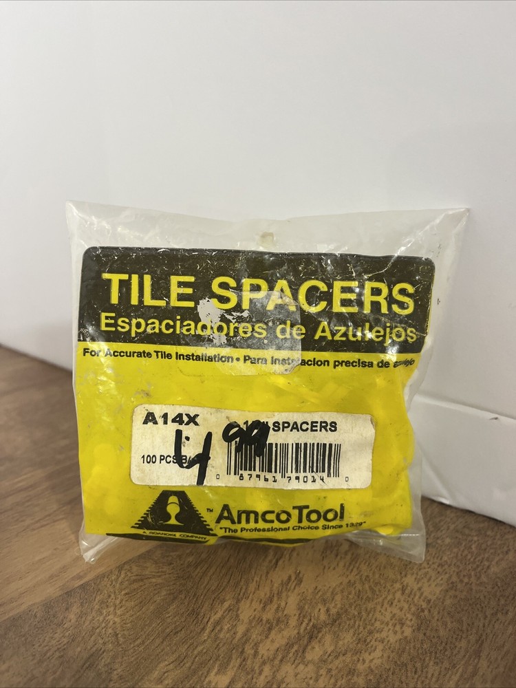 Amco Tool 1/4inch t Spacers 100ct