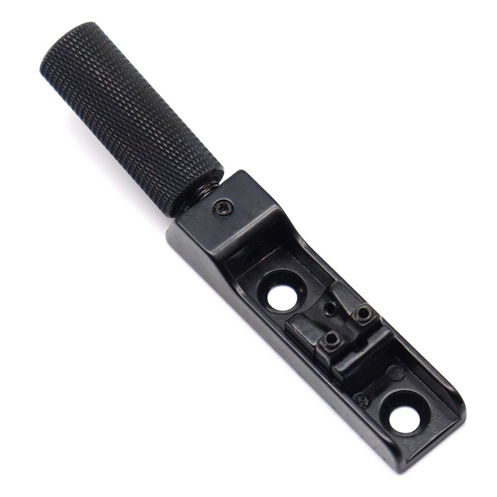 4 String Single String Bass Bridge Headless Individual Bridges and Nuts Black
