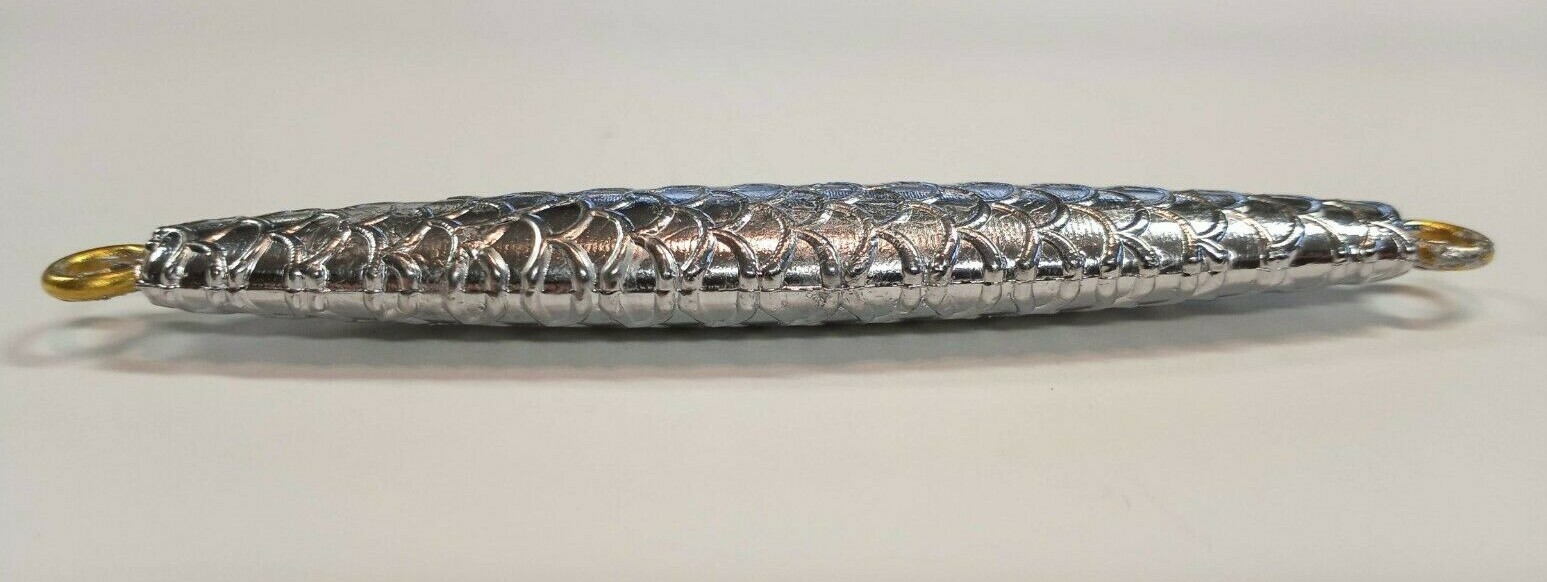 Saltwater Jigging Spoon Mold with Fish Scale Texture Aluminum CNC Machined