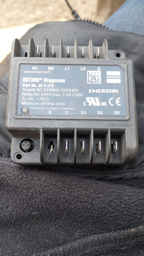 KRIWAN INT369 Diagnose motor protection module