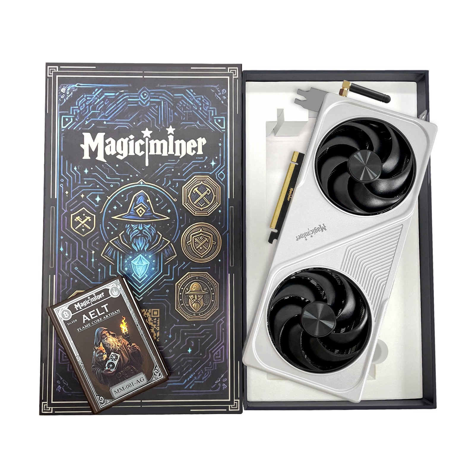 US Ship Magic Miner BG02 7.0Th/S WIFI SHA-256 Bitcoin BTC BCH Miner Solo Mining