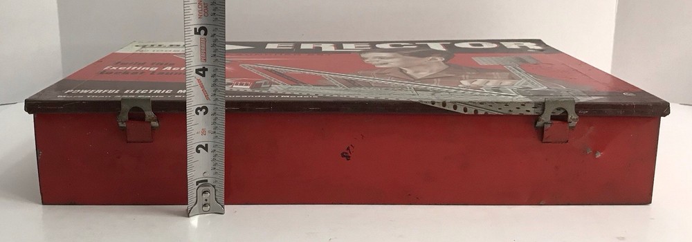 Vintage AC GILBERT Erector Set ROCKET LAUNCHER 10052 UNTESTED MOTOR *Read*