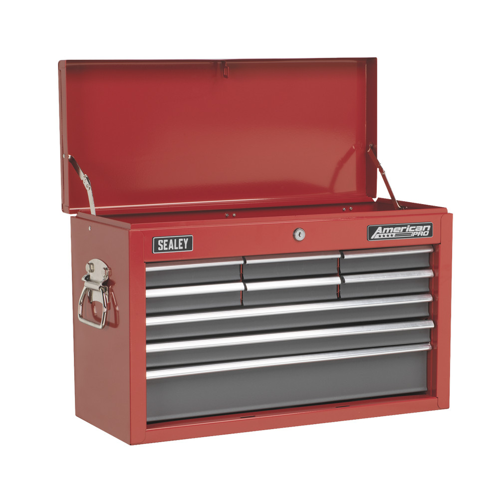 Topchest & Rollcab Tool Storage Box, 14 Drawer, Tool Kit, Sealey AP2250BBCOMBO B