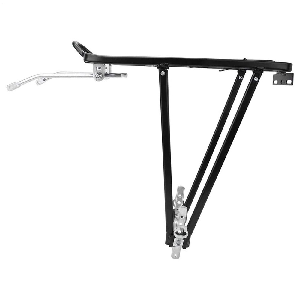 Rear Cycling Rack 77lbs Sturdy Pannier Rack Cargo Rack Mount Solid