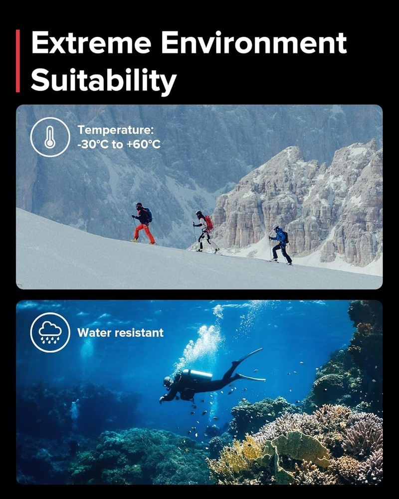 Multifunctional Compass, Northern Hemisphere, Compact Waterproof Navigation C...