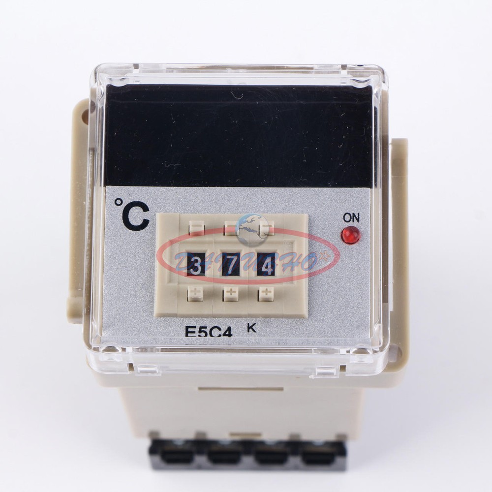 1PCS E5C4-R20K 220VAC Temperature Controller 0-399°C