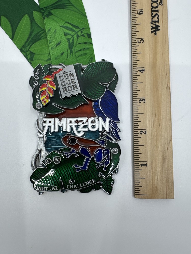 The Conqueror Virtual Challenge 161 Km Amazon Medal