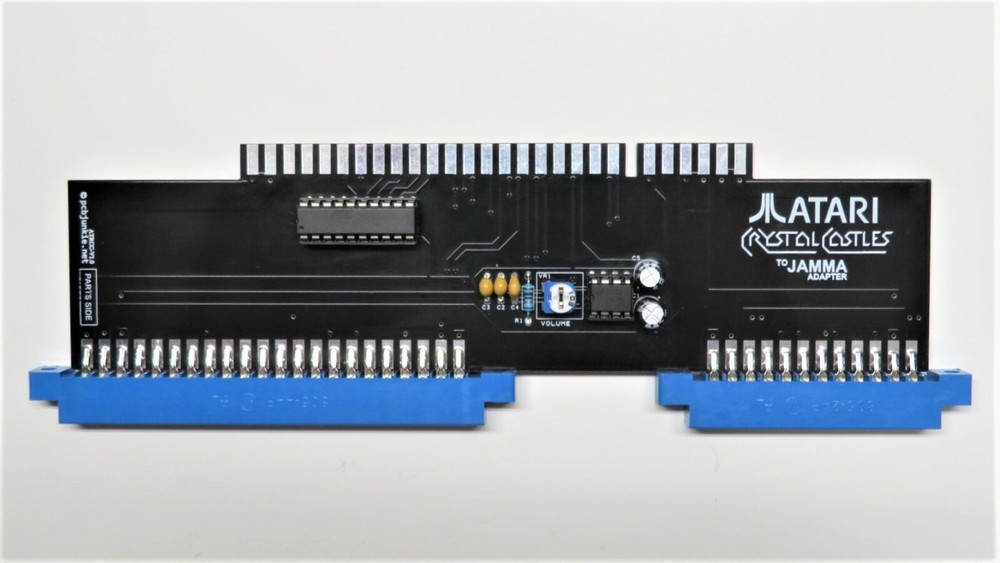 Atari Crystal Castles to JAMMA Adapter