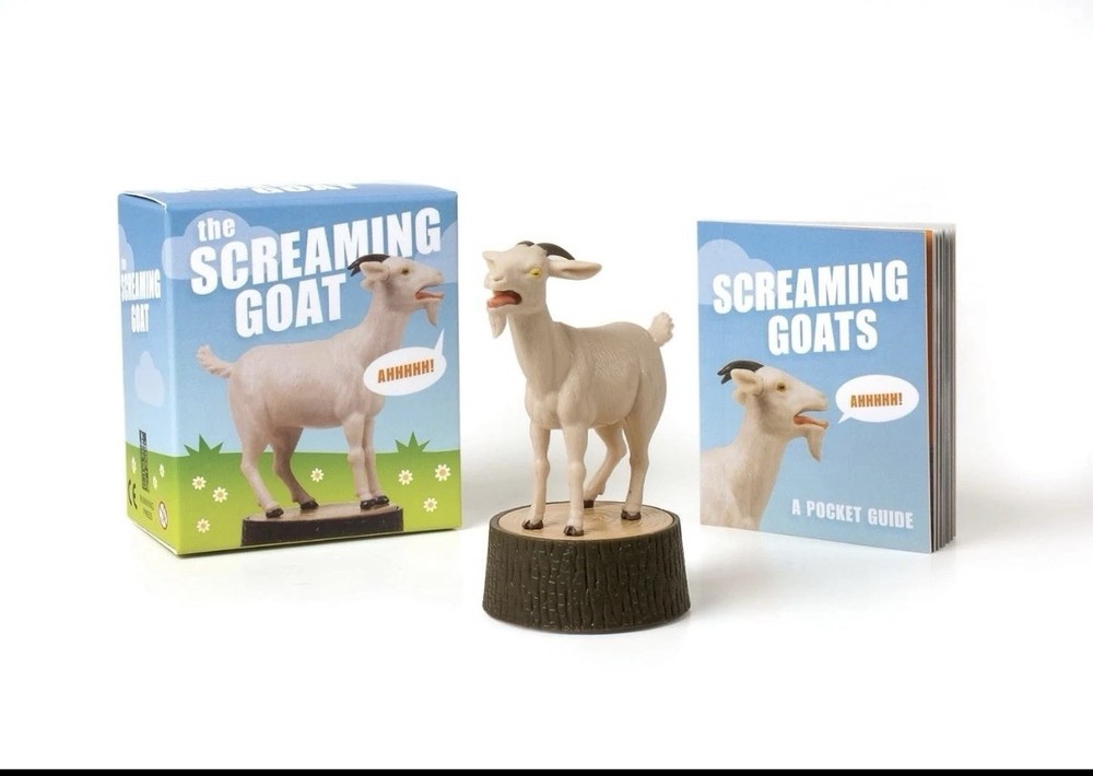 The Screaming Goat + 9 Random Items ALL NEW $59 Value
