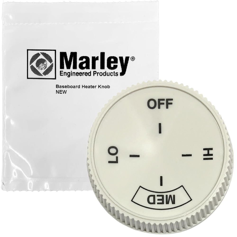 Baseboard Heater Thermostat Temperature Control Switch Wall Mounted White
