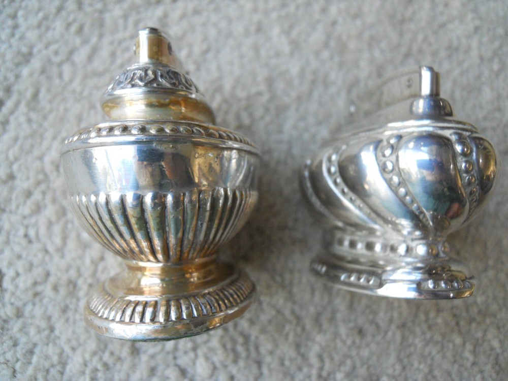 2! Vintage Ronson Table Lighters.