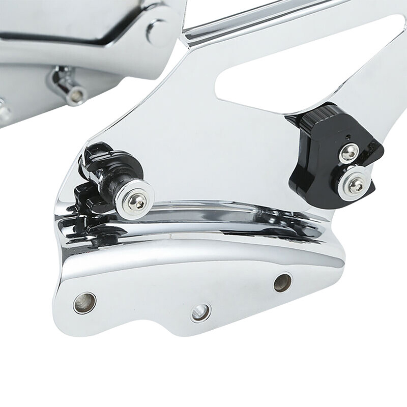 Detachable Tour Pack Mount Rack w/ Docking Hardware Kit For Harley Touring 09-13