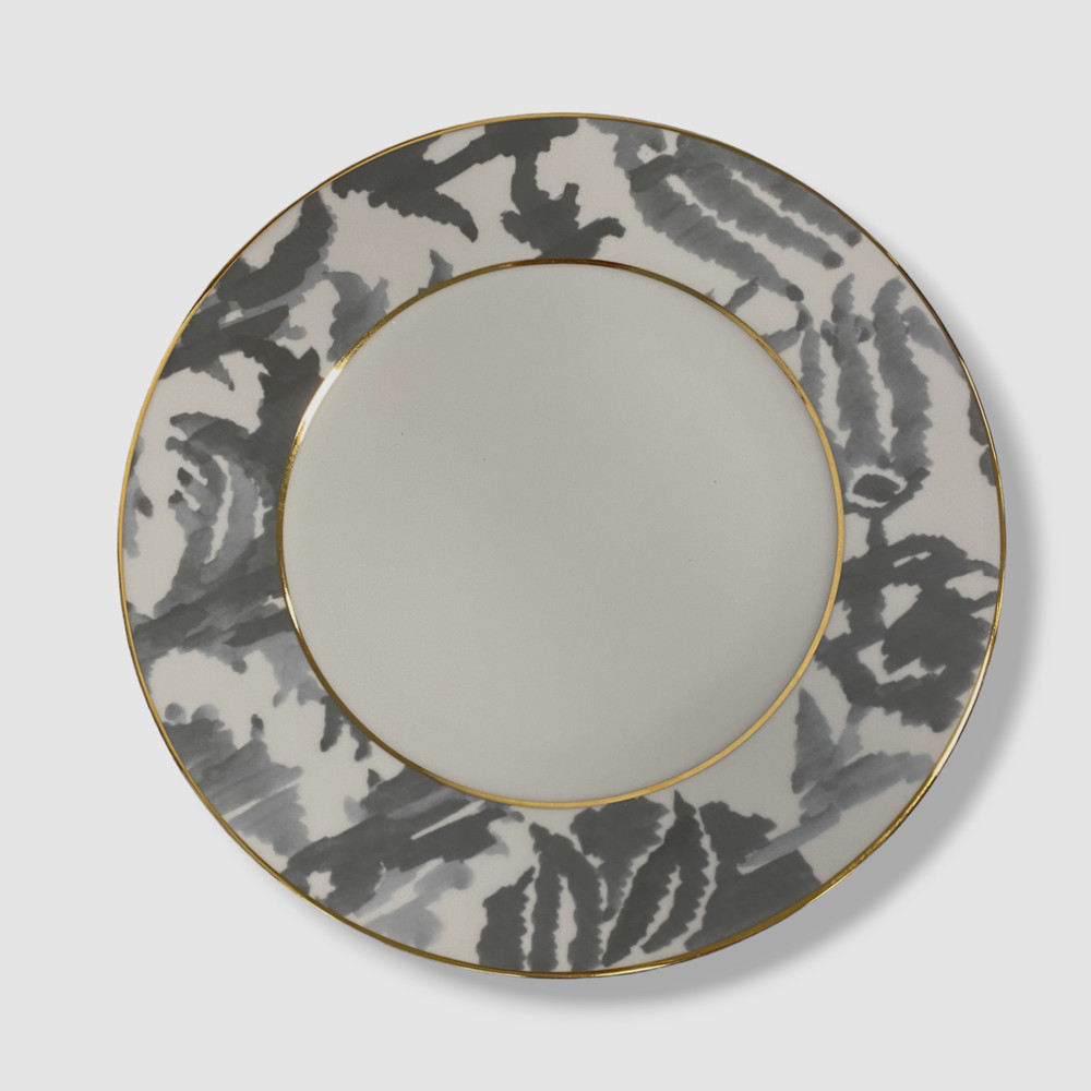 NEIMAN MARCUS Gray Seaport Dinnerware 11-Piece Set
