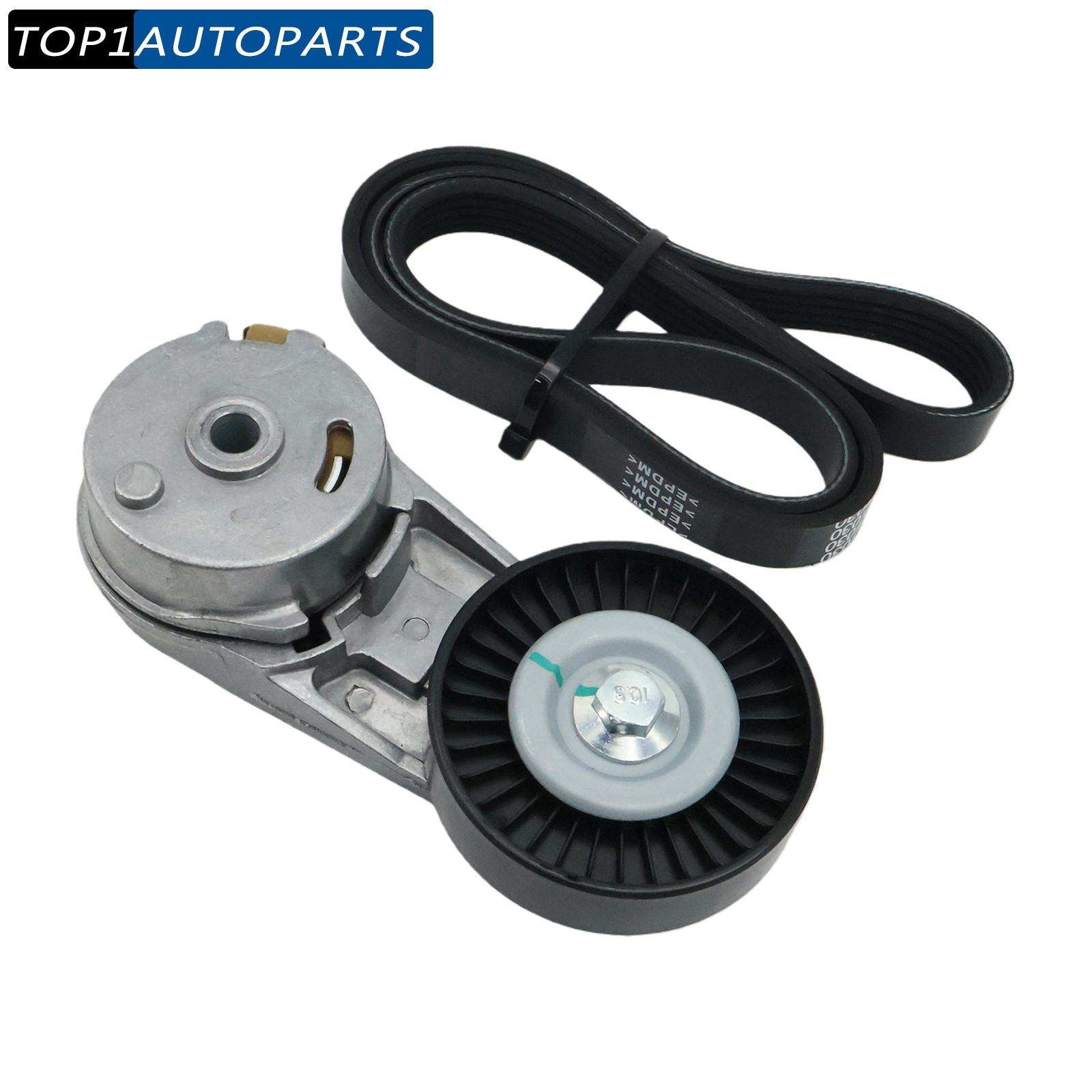 Serpentine Belt & Tensioner Kit Fit Chevy Equinox GMC Terrain 2.4L 38177 K050404