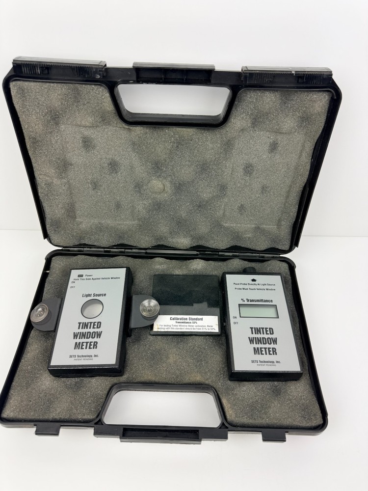 Sets Technology Tinted Window Meter Inspector Measuring Device Untested in Case