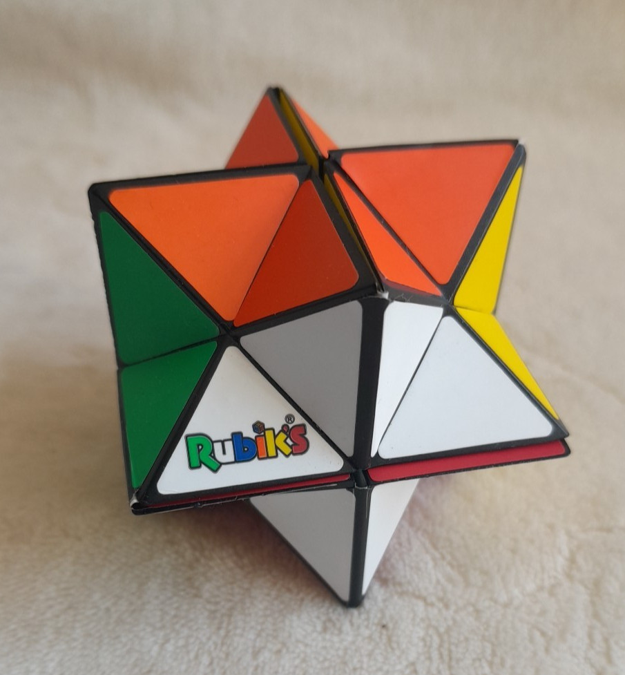 Rubiks Cube Magic Star  Puzzle Solving Mind Game Brain Teaser Toy
